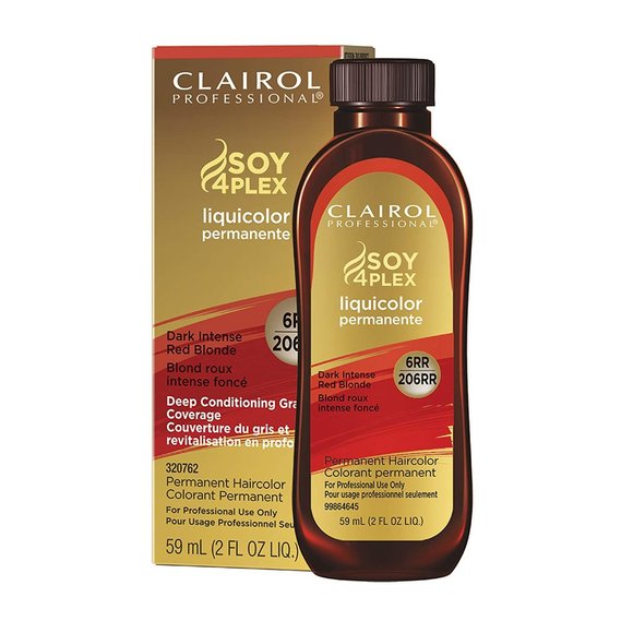 Clairol Professional Dark Intense Red Blonde Soy4Plex Liquicolor Permanent Color - Picture 3 of 4